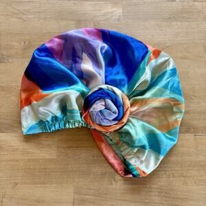 Morgan Harper Nichols X Goody Rainbow Satin Comfort Knotted Stretch Turban